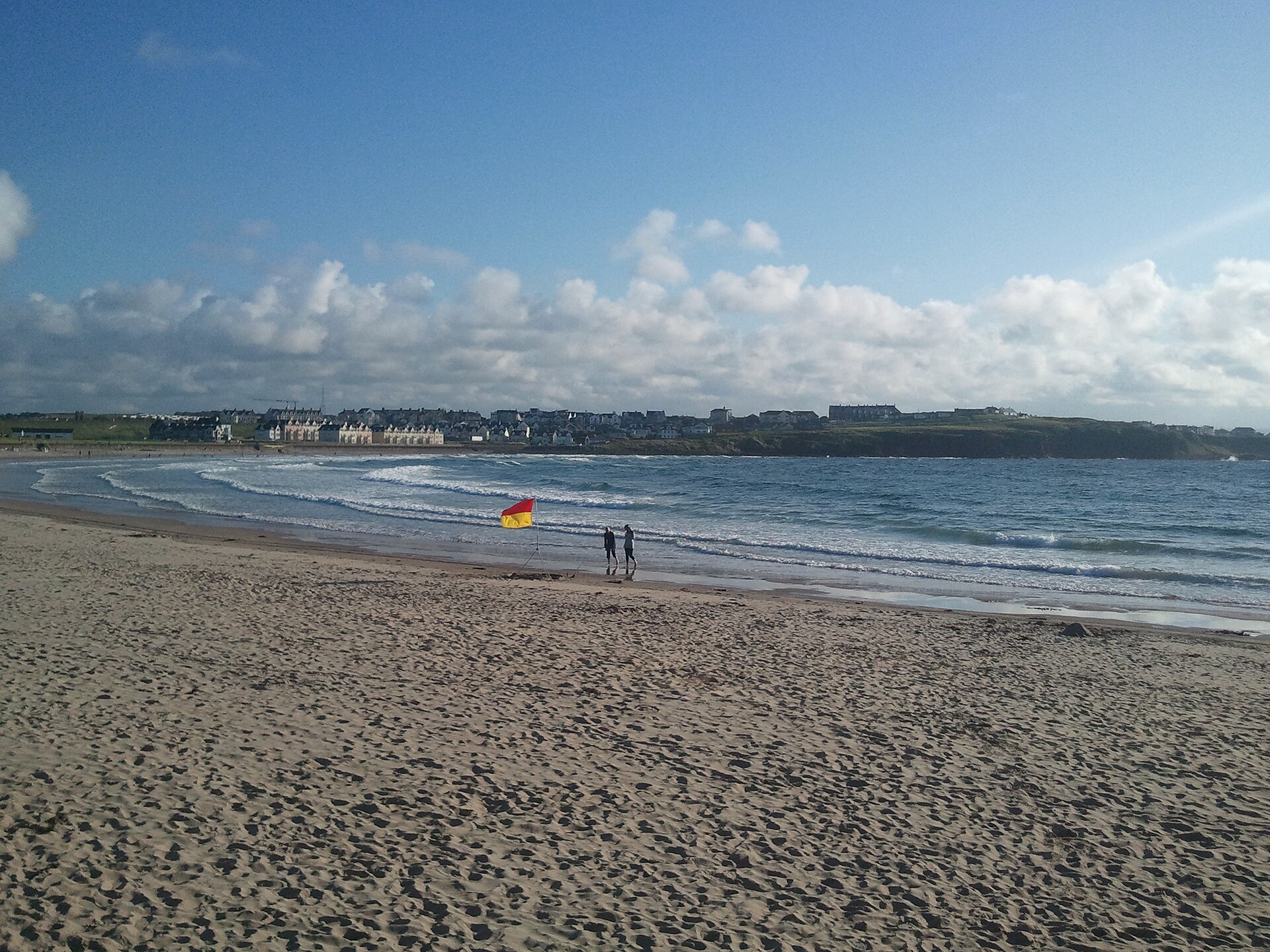 East Strand beach in Portrush